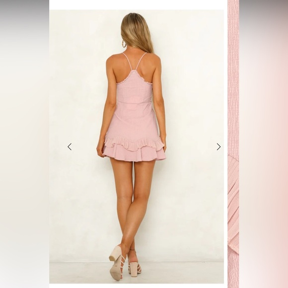 Hello Molly SCORPIO SEASON Mini DRESS in Pink BLUSH Size Small - Picture 16 of 16